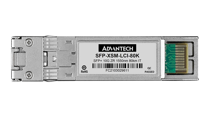 SFP+-10G-ZR, 1550nm, SM, 80km, -40~85℃